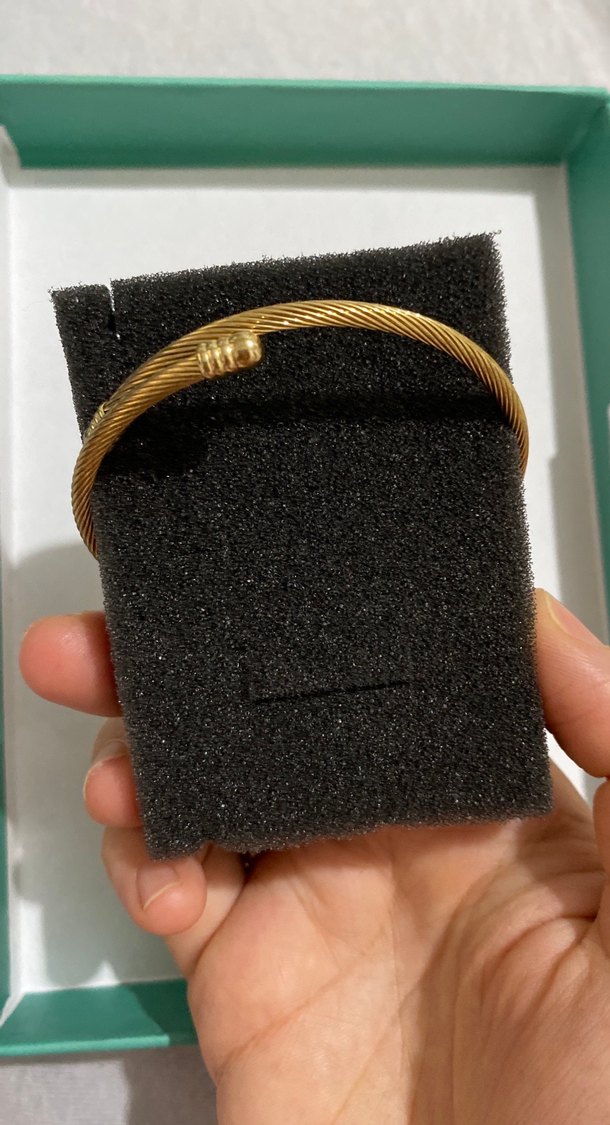 Boncuklu Altın Renk Bohem Bileklik - Görsel 2