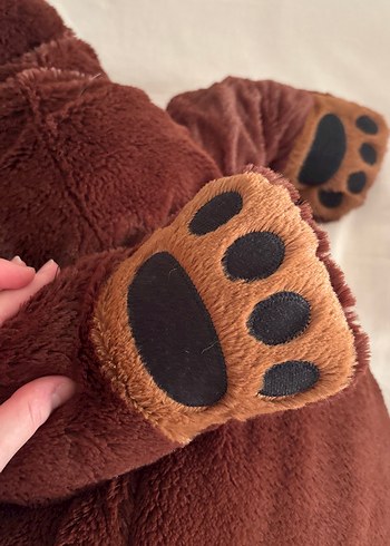 Koyu Kahverengi Peluş Ayı Oyuncak - Görsel 2