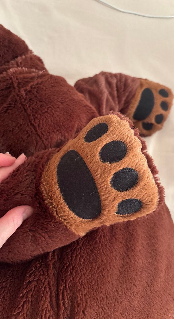 Koyu Kahverengi Peluş Ayı Oyuncak - Görsel 2