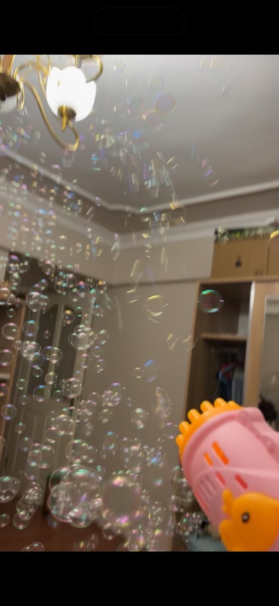 Mavi Renkli Baloncuk Tabancası 23 Halkalı - Görsel 2