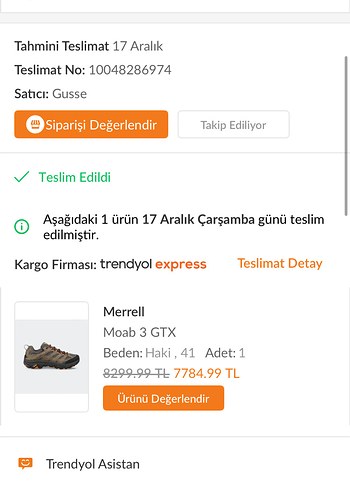 Merrell moab 3 gtx-41 - Görsel 7