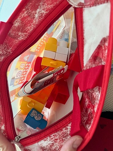 DOLU EĞİTİCİ İLK ARABAM 10 PARÇA BLOK LEGO + 45 PARÇA DOLU BLOK - Görsel 5