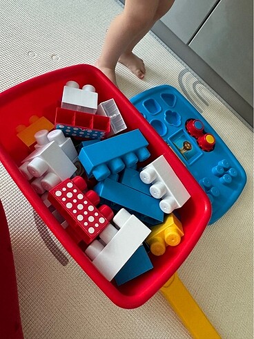 DOLU EĞİTİCİ İLK ARABAM 10 PARÇA BLOK LEGO + 45 PARÇA DOLU BLOK - Görsel 6