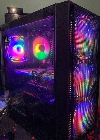 Beden Rx 5700xt ryzen 5600 16gb ram 256 ssd