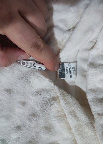 Beyaz Fermuarlı Bebek Kız Tulumu - Görsel 2