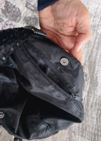 pullu abiye çanta - Görsel 5