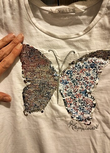 6 Yaş Beden Kız Çocuk H&M T-Shirt