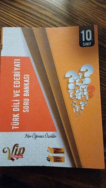 Türk Dili ve Edebiyatı soru bankası vip yayınları  - Görsel 2