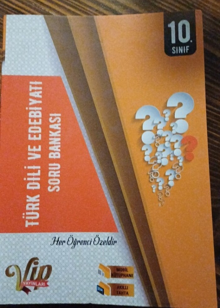 Türk Dili ve Edebiyatı soru bankası vip yayınları  - Görsel 2