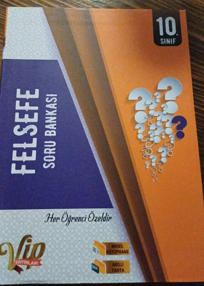 Vip Yayınları Felsefe soru bankası 10. Sınıf  - Görsel 2