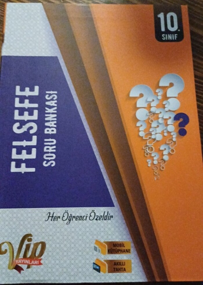 Vip Yayınları Felsefe soru bankası 10. Sınıf  - Görsel 3