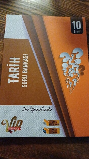 Vip Yayınları tarih soru bankası 10. Sınıf - Görsel 2