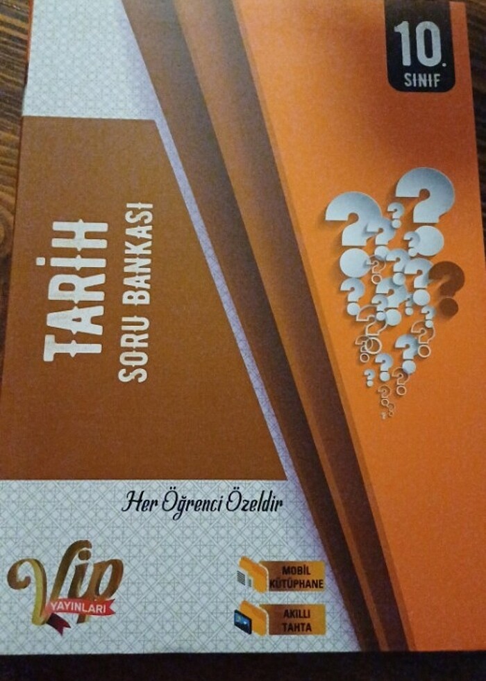 Vip Yayınları tarih soru bankası 10. Sınıf  - Görsel 2