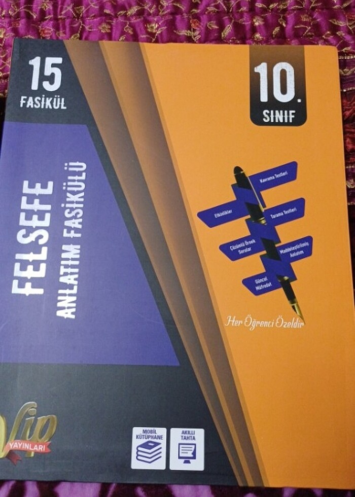 Felsefe anlatım fasikül 10. Sınıf  - Görsel 2