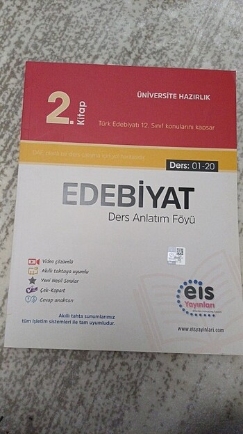 Eis yayınları edebiyat ders anlatım föyü 2. Kitap 