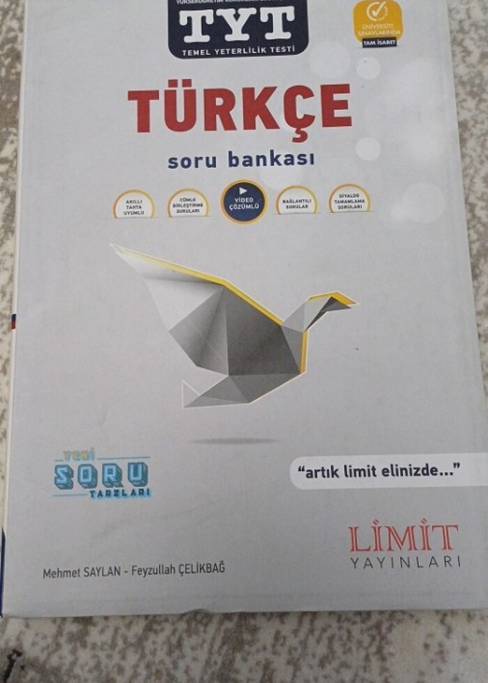 Tyt Türkçe soru bankasi limit yayınları  - Görsel 2