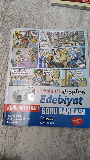 Pro yayin denizi konu anlatımlı karikatürlerle deşifre edebiyat 