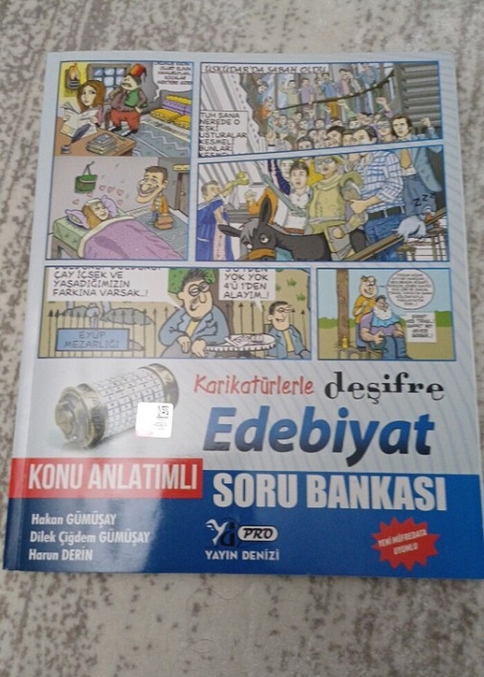 Pro yayin denizi konu anlatımlı karikatürlerle deşifre edebiyat  - Görsel 2