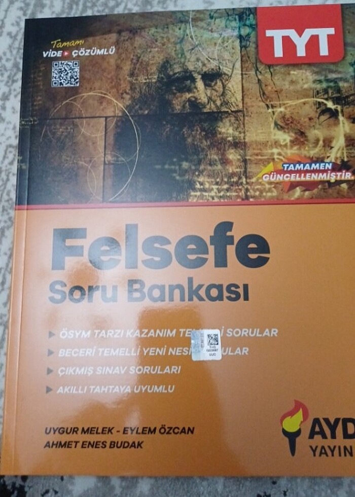 Aydın Yayınları felsefe soru bankası tyt - Görsel 2
