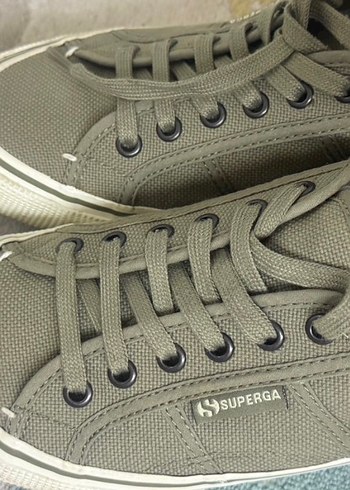 HAKİ YEŞİL Kadın Sneakers Düz Tabanlı Rahat - Görsel 4