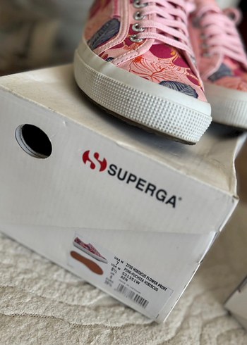 Pembe Desenli Kadın  Spor Ayakkabı - Görsel 5