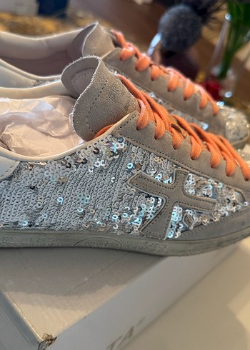 Gri Pul Detaylı premiata - Görsel 5