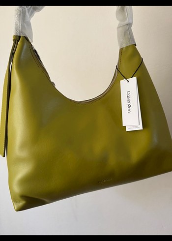 Calvin Klein Kadın Haki Deri Çanta