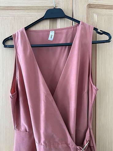 Mango Pembe Anvelop Elbise