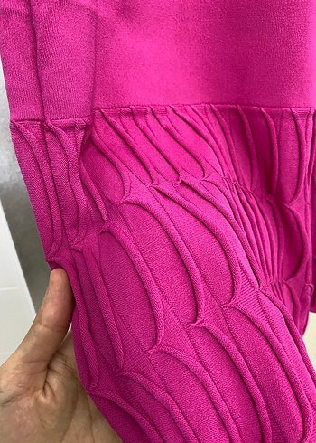 Şık midi elbise - Görsel 2