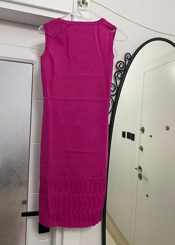 Şık midi elbise - Görsel 4