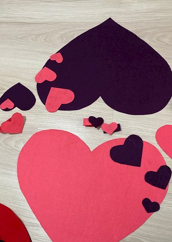 Kalp Şeklinde amerikan servis supla - Görsel 4