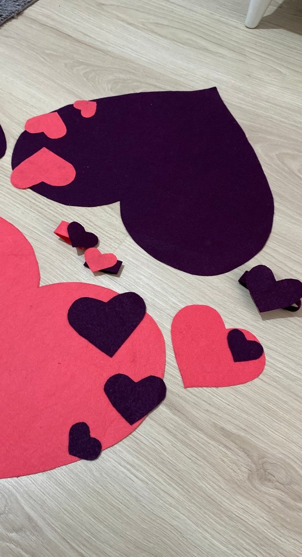 Kalp Şeklinde amerikan servis supla - Görsel 5