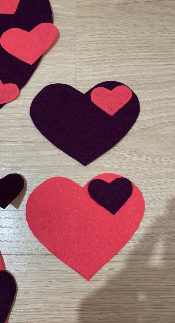 Kalp Şeklinde amerikan servis supla - Görsel 3