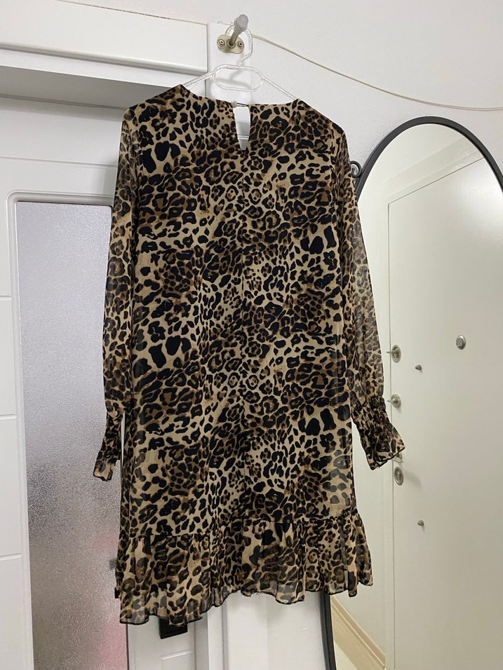 Midi Kadın Elbise tunik - Görsel 2