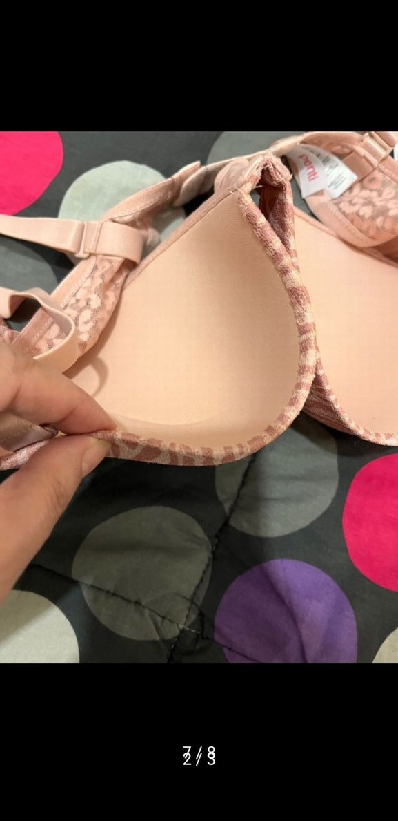 Pembe Zebra Desenli Bohem Sütyen - Görsel 2