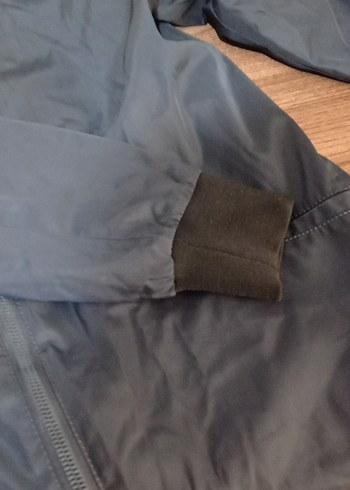 Siyah Midi Boy Fermuarlı kadin Yağmurluk - Görsel 3