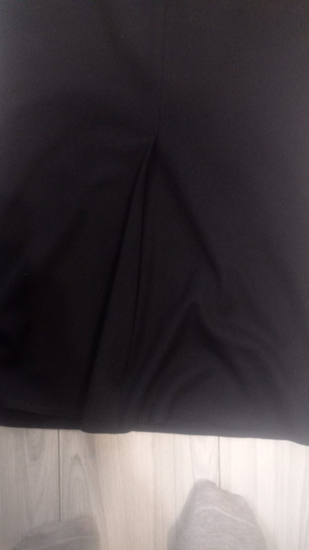 Siyah Kadın Uzun Kalem Etek - Görsel 3