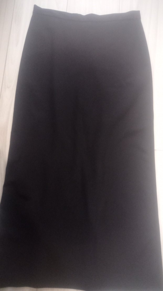 Siyah Kadın Uzun Kalem Etek - Görsel 2