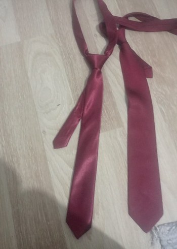 Bordo Parlak Erkek Kravat - Görsel 2