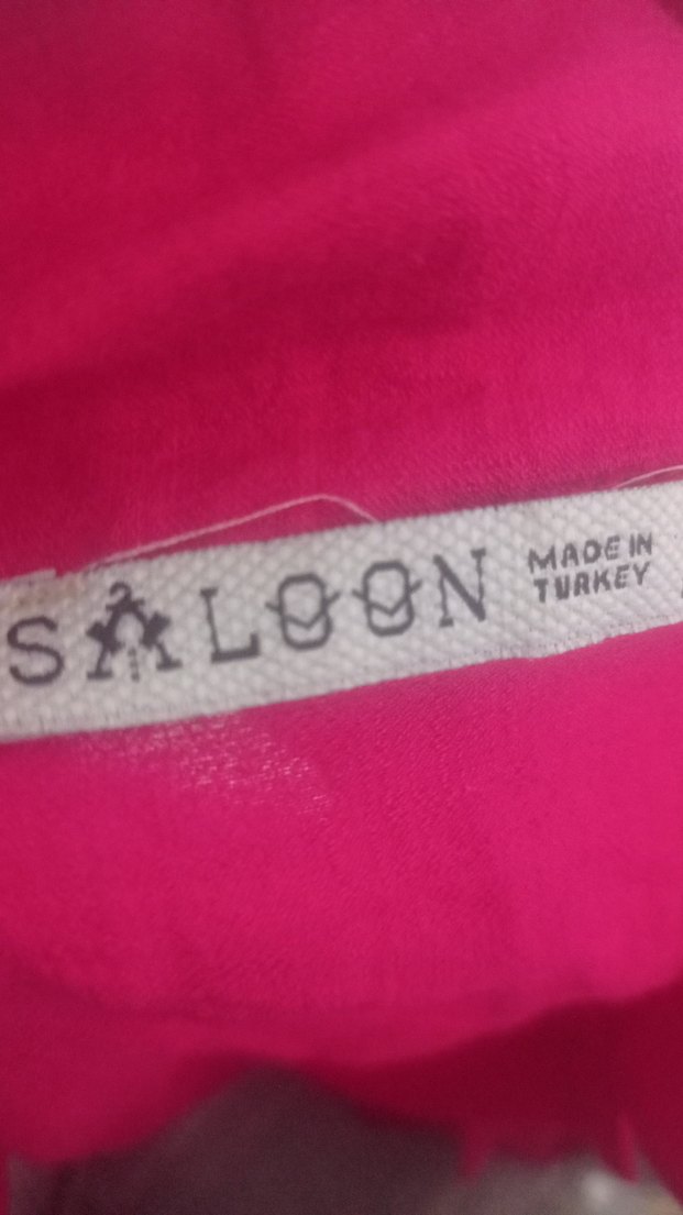 Düğmeli Pembe Keten Kadın Gömlek - Görsel 5