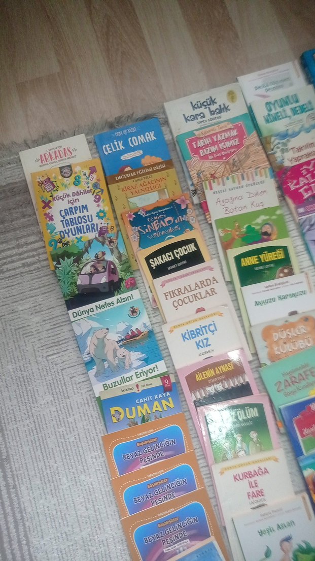 ilkokul Çocuklar İçin okuma kitabi 50 adet sok fiyat - Görsel 5