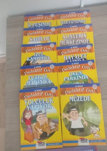 Dedektif Orti Çocuk Kitapları Seti - Görsel 4