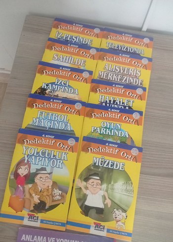 Dedektif Orti Çocuk Kitapları Seti - Görsel 6