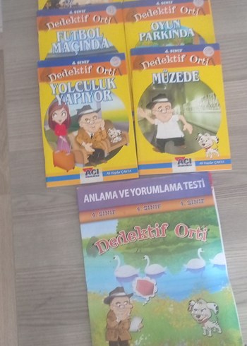 Dedektif Orti Çocuk Kitapları Seti - Görsel 5