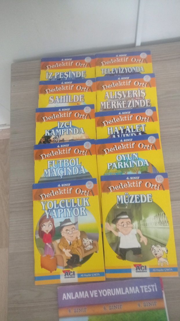 Dedektif Orti Çocuk Kitapları Seti - Görsel 4