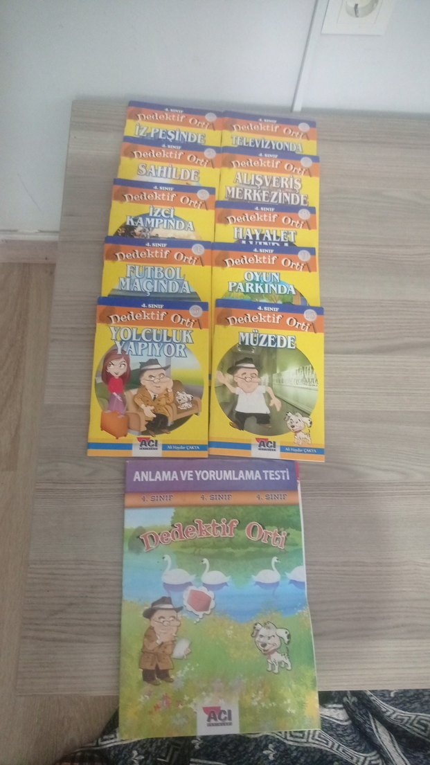 Dedektif Orti Çocuk Kitapları Seti - Görsel 2