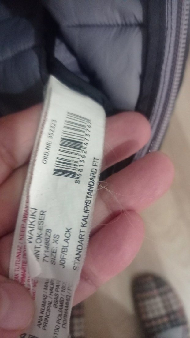 Gri Fermuarlı erkek mont - Görsel 5