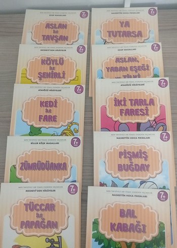 Çocuklar için Masal Kitapları Seti - Görsel 3