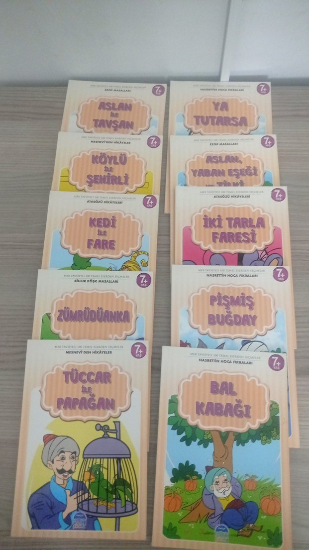 Çocuklar için Masal Kitapları Seti - Görsel 2