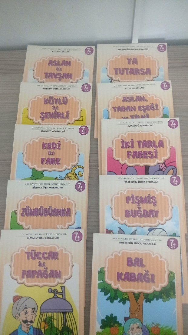 Çocuklar için Masal Kitapları Seti - Görsel 3